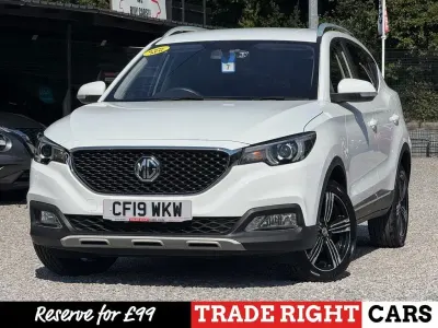 Used MG ZS Exclusive 106 HP (77 kW) 2019 White SUV