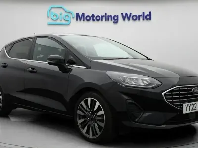Used Ford Fiesta Titanium 125 HP (91 kW) 2021 Black Hatchback