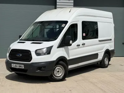 Used Ford Transit 125 HP (91 kW) 2016 White Van