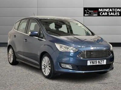 Begagnad Ford C-MAX Titanium 120 HK (88 kW) 2019 Blå Minibuss