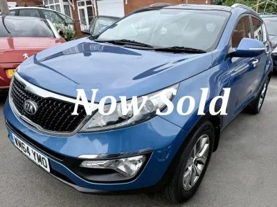 Used Kia Sportage 135 HP (99 kW) 2015 Blue SUV