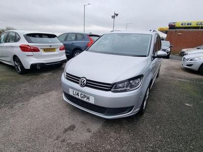 Used VW Touran SE 105 HP (77 kW) 2014 Silver MPV