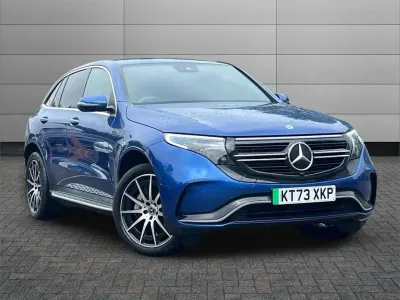 Used Mercedes EQC400 AMG line 294 kW (401 HP) 2023 Blue SUV