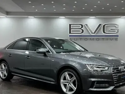 Used Audi A4 S-Line 150 HP (110 kW) 2017 Grey Sedan