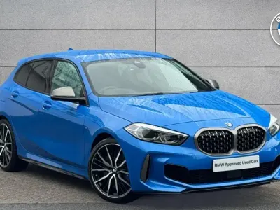 Used BMW M135 Shadowline 302 HP (222 kW) 2023 Blue Hatchback