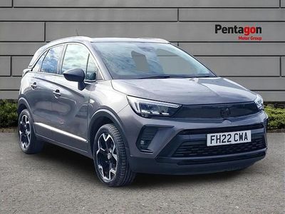 Used Vauxhall Crossland Ultimate 130 HP (95 kW) 2022 Grey SUV