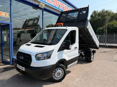 Used Ford Transit 130 HP (95 kW) 2021 White Van