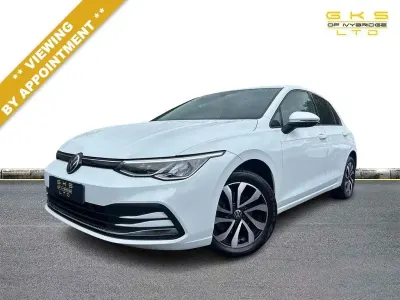 Used VW Golf VII Active 130 HP (95 kW) 2021 White Hatchback