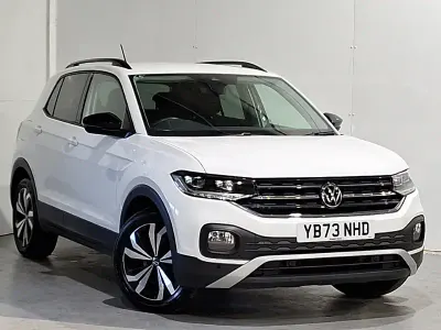 Used VW T-Cross Black Edition 110 HP (80 kW) 2024 White SUV
