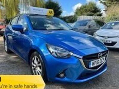 Used Mazda 2 90 HP (66 kW) 2016 Blue Hatchback