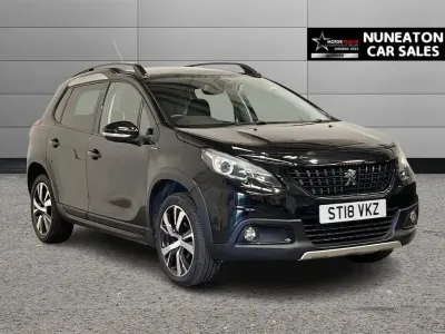 Used Peugeot 2008 GT-line 110 HP (80 kW) 2018 Black SUV