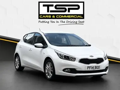 Used Kia Ceed 98 HP (72 kW) 2014 White Hatchback