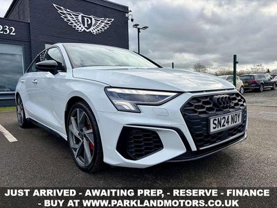 Used Audi A3 Black Edition 2024 White Sedan