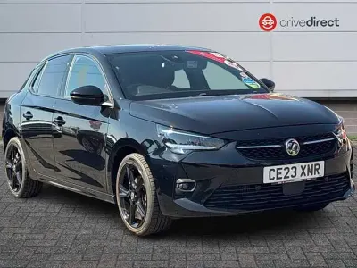 Used Vauxhall Corsa GS Line 100 HP (73 kW) 2023 Black Hatchback