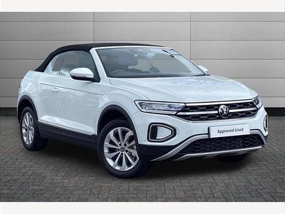 New VW T-Roc Cabriolet Style 150 HP (110 kW) 2026 White Cabriolet
