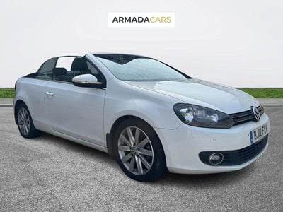 Used VW Golf Cabriolet SE 2012 White Cabriolet