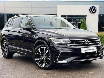 Black Used 2023 VW Tiguan R-line SUV | £27,499 (Fair price)