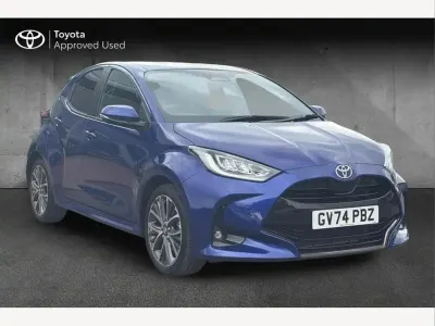 Used Toyota Yaris Hybrid 116 HP (85 kW) 2024 Blue Hatchback