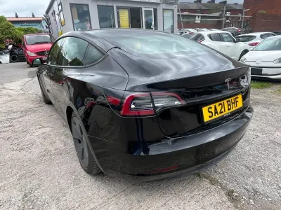 Used Tesla Model 3 Long Range AWD 366 kW (498 HP) 2021 Black Sedan