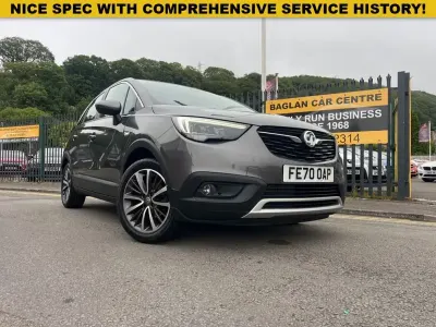 Used Vauxhall Crossland X Elite 83 HP (61 kW) 2020 Grey SUV
