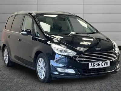 Used Ford Galaxy Titanium X 150 HP (110 kW) 2016 Black MPV