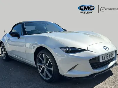 Używany Mazda MX5 Inclusive 160 KM (117 kW) 2016 Srebrny Kabriolet