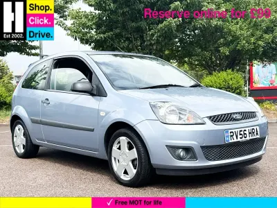 Used Ford Fiesta Zetec 80 HP (58 kW) 2006 Blue Hatchback