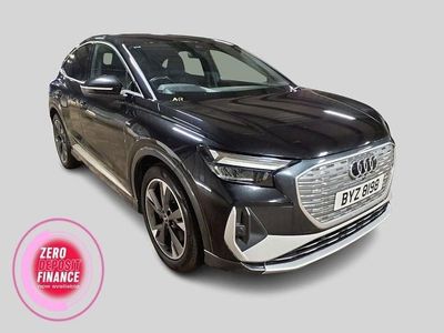 Used Audi Q4 Sportback e-tron S-Line 150 kW (204 HP) 2023 Black SUV