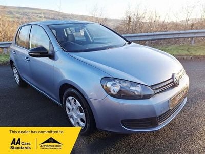 Blue Used 2010 VW Golf VI SE Hatchback | £4,799 (Fair price)