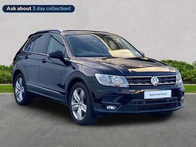 Black Used 2020 VW Tiguan Match SUV | £18,166 (Fair price)