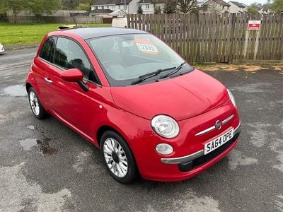 Usado Fiat 500 Lounge 69 HP (50 kW) 2014 Vermelho Citadino