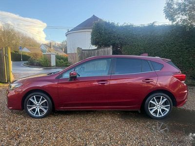Used Subaru Impreza 2019 Red Hatchback