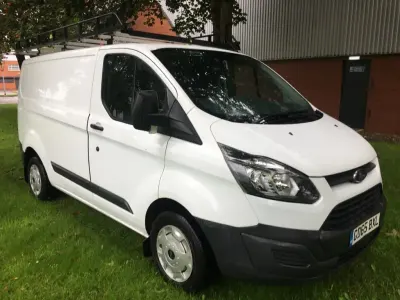 Used Ford Transit Custom 100 HP (73 kW) 2015 White Van