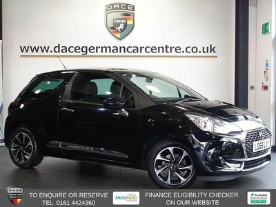 Black Used 2016 DS Automobiles DS3 Elegance Hatchback | £4,240 (Fair price)