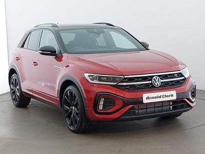 New VW T-Roc Black Edition 150 HP (110 kW) 2025 Red SUV