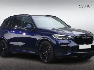 Used BMW X5 M Sport 389 HP (286 kW) 2022 Blue SUV