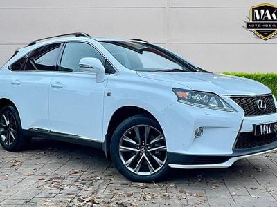 White Used 2014 Lexus RX450h Sport Line SUV | £12,290 (Fair price)