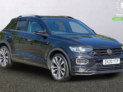 Used VW T-Roc R-line 150 HP (110 kW) 2020 Black SUV