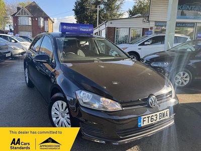 Used VW Golf VII S 105 HP (77 kW) 2013 Black Hatchback