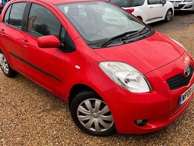 Red Used 2008 Toyota Yaris T3 Hatchback | £2,295 (Fair price)