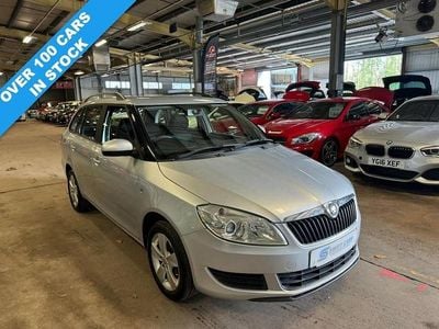 Used Skoda Fabia SE 75 HP (55 kW) 2014 Silver Estate