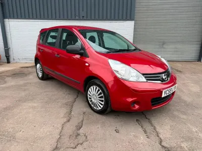Used Nissan Note Visia 110 HP (80 kW) 2009 Red Hatchback