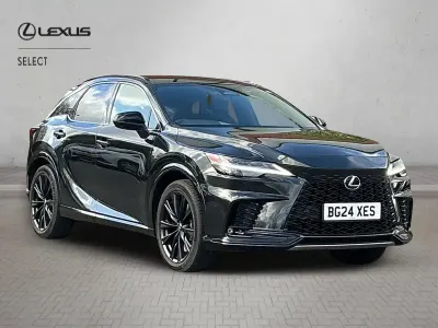 Used Lexus RX500h Sport Line 2024 Black SUV