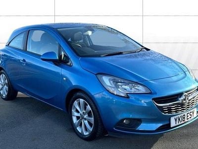 Used Vauxhall Corsa 90 HP (66 kW) 2017 Blue Hatchback