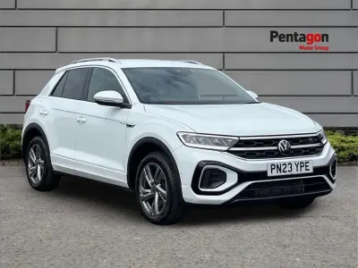 Usado VW T-Roc R-line 187 HP (137 kW) 2023 Branco SUV