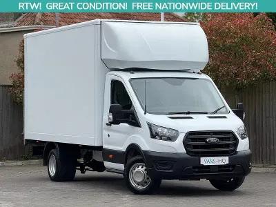 Used Ford Transit 130 HP (95 kW) 2023 White Cabriolet