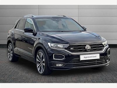 Black Used 2022 VW T-Roc R-line SUV | £22,950 (Fair price)