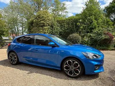 Used Ford Focus ST-Line X 2018 Blue Hatchback