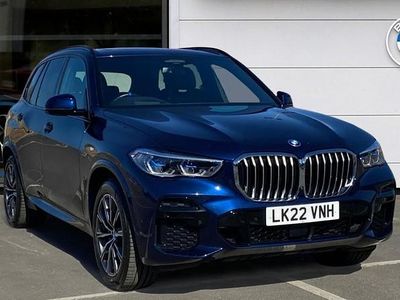 Used BMW X5 M Sport 389 HP (286 kW) 2022 Blue SUV