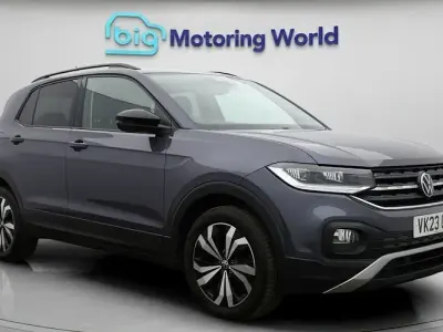 Used VW T-Cross Black Edition 110 HP (80 kW) 2023 Grey SUV